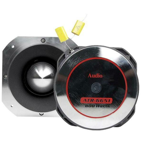 Audiopipe 4 in. 800 watt Max Titanium Tweeter ATR6651